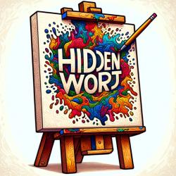 Hidden Word Artist (by glif.app)